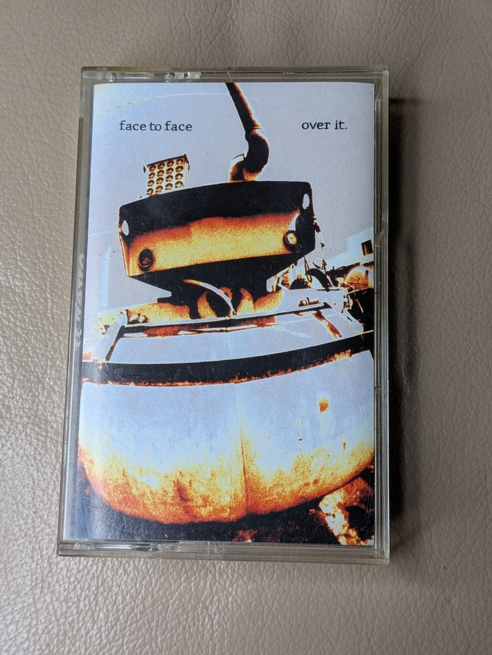 Face to Face 'Over It.' Cassette Tape
